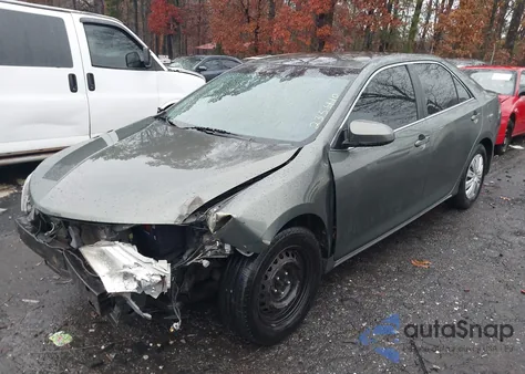 2012 Toyota Camry Le from USA, damaged, VIN 4T4BF1FK2CR235410